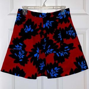 J. Crew Firework Floral A-Line Skirt - NWOT Size 4